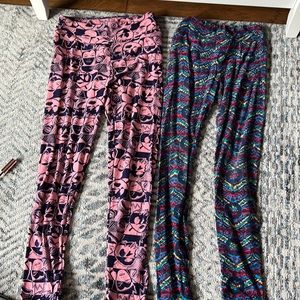 Pattern leggings, one size, all for $8